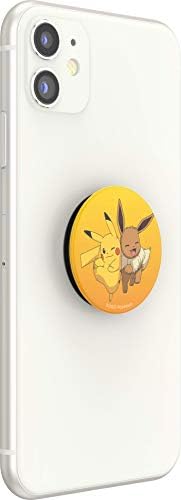 PopSockets PopGrip: замяна дръжка за телефони и таблети - Pokemon - Eevee & Pikachu