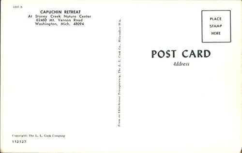 Убежище на капуцините, 62460 Mount Vernon-road, Вашингтон, Мичиган, Мичиган Оригиналната реколта картичка