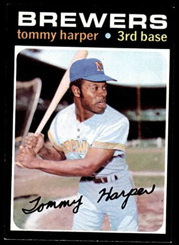 1971 Topps # 260 Томи Харпър Милуоки Брюэрз (Бейзболна картичка) Ню Йорк / MT Brewers
