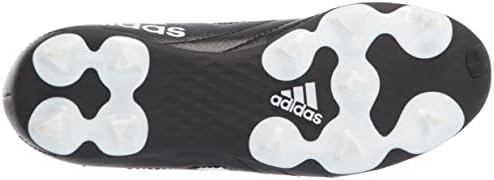 Футболни обувки adidas за малките момчета Goletto Vii с твърдо покритие, Черен / Бял / Червен, 9,5 долара за деца