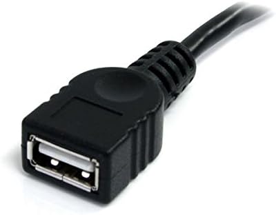 StarTech.com удлинительный кабел за USB 2.0 цвят черен дължина от 6 фута от A до A - M / F - удлинительный USB кабел - от USB-устройство (M) до USB (F) - USB 2.0 дължина от 6 фута - черно - USBEXTAA6BK