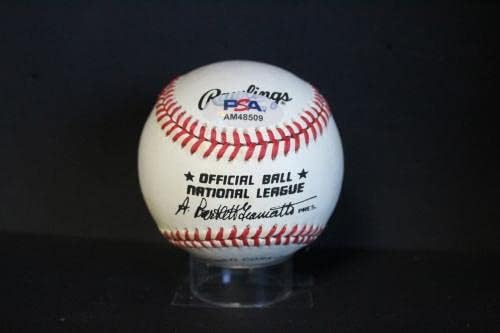 Хуан Маричаль Подписа Бейзболен Автограф Auto PSA/DNA AM48509 - Бейзболни топки с Автографи