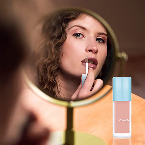 Outfmvch Натурална Червило Organic Сушилни Lip Gloss Колекция от 6 Цветни Миг Блесков За устни За жени И Момичета, Стабилен Цветен Гланц За устни 2 мл С Различни цветове на Устни