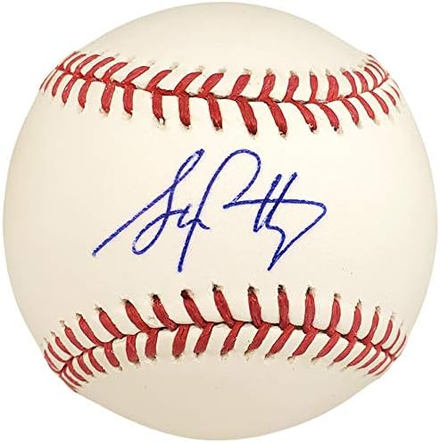 Стивън Пискотти С Автограф от Официалния Представител на MLB Бейзбол в Сейнт Луис Кардиналс PSA/DNA Stock 101462 - Бейзболни топки с автографи