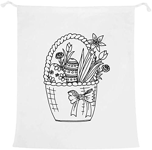 Чанта за пране и съхранение на Azeeda Великден кошница и цветя (LB00023572)
