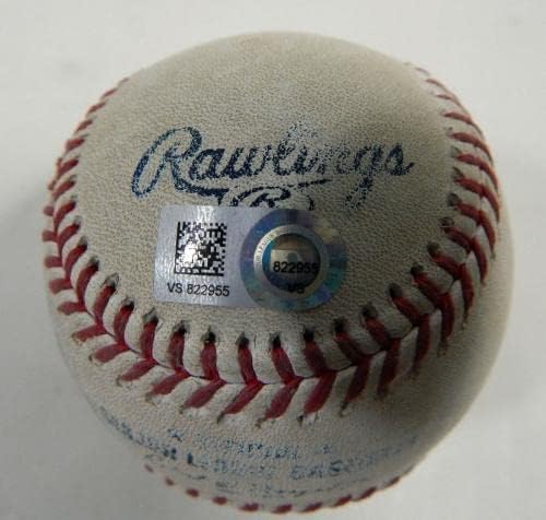 2021 Лос Анджелис Доджърс Колорадо в Скалистите Планини Използвана Бейзбол Люк Райли Фаул на 20 - Използваните Бейзболни топки