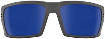 Слънчеви очила Spy от Арматура, Сертифицирани ANSI, от Матирано на Оръжеен Метал с Огледални лещи Happy Grey Green Polar Dark Blue Spectra