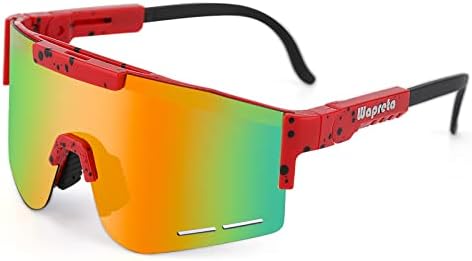 Поляризирани Мъжки и дамски Слънчеви очила, Спортни Очила с UV400 Бейзбол, Колоездене, Бягане Шофиране