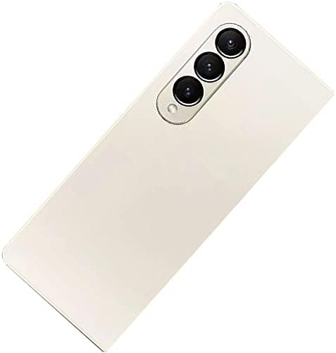 Задната със Стъклен Капак Z Fold 4, Водоустойчив Задвижваната корпус със Стъклен Обектив на Фотоапарат и Сменяеми детайли за Samsung Galaxy Z Fold 4, Мобилен телефон + Инструмент (Зелен)