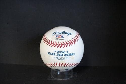 Автограф на Джони Подреса (MVP 55 WS) в бейзбола Auto PSA/DNA AM48544 - Бейзболни топки с автографи