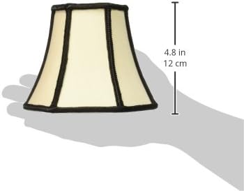 Декоративна Лампа за полилеи Royal Проекти с размер на отворите тапицерия, Бежово, 2,5 x 5 х 4,5, Комплект от 6
