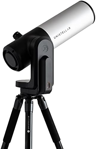 Цифров телескоп Unistellar eVscope 2 - Умен, компактен и удобен за използване на телескоп с впръскване на окуляром, система за интелигентно намаляване на светлинното замърсяване и раница Unistellar Backpack (2 броя)