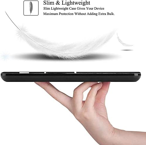 Калъф подходящ за 6-инчов Kindle 10-то поколение, представен през 2019 г., Калъфи за четене на електронни книги от искусственнойкожи Премиум-клас, Водоустойчив тънка обвив