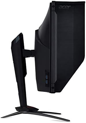 Монитор Acer Predator XB273K Sbmiprzx 27 UHD (3840 x 2160) IPS NVIDIA G-SYNC, сертифициран VESA DisplayHDR 400, Квантова точка, 144 Hz, 4 ms, DCI-P3, Delta E