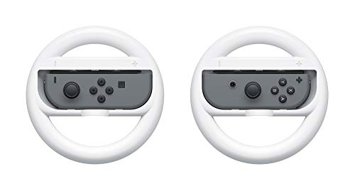 Колело за Nintendo Joy-Con (комплект от 2 броя) - Бяло - Ключ