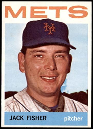 1964 Topps 422 Джак Фишер Ню Йорк Метс (Бейзболна картичка) EX/MT Метс