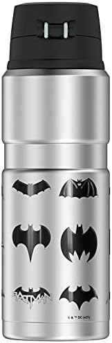 Бутилка за напитки Батман в Батман Logos THERMOS STAINLESS KING от неръждаема стомана с вакуумна изолация и двойни стени, 24 грама