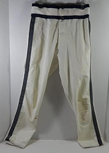 1980-та в Хюстън Астрос Е Виденбау #33 Използвани в играта Бели Панталони 26 DP25287 - Използваните в играта панталони MLB