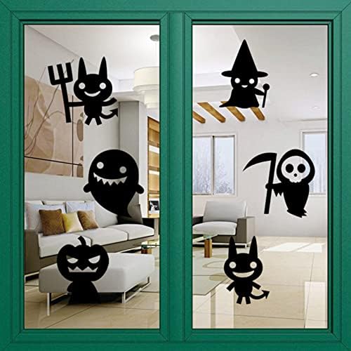 Стикери за Стена от Серия Хелоуин Little GUI за Всекидневна, Декориране на Спалня, Етикети за Детска Стая за Стени