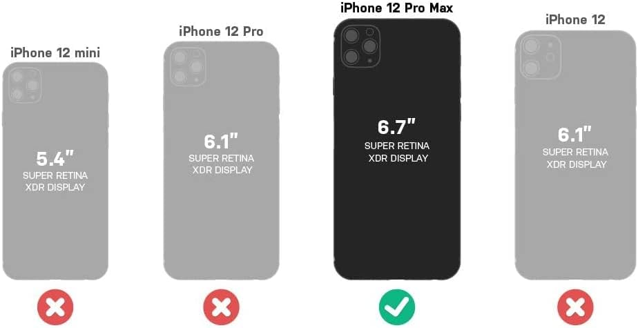 Калъф OtterBox Defender Series без екран Издание за iPhone 12 Pro Max (Само) - Скоба за кобур е включено В комплекта на доставката - Не се продава в опаковки на дребно - Овощни отвара от Розов цвят