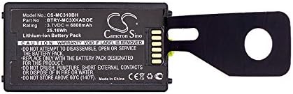 Cameron Sino Нов Взаимозаменяеми батерия с капацитет 6800 mah за Symbol MC3100, MC3190, MC3190G, MC3190-G13H02E0, MC3190-GL4H04E0A, MC3190-KK0PBBG00WR, MC3190-RL2S04E0A, MC3190-RL4S04E0A, MC3190-SL4H12E0U