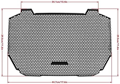 QIDIAN Мотор От Неръждаема Стомана и Решетка на Радиатора на Двигателя Защита на Хрилете Капак Протектор за Kawa 'Z900RS Z900 RS 2017-2022 2023 Черни Детайли Защитно покритие на Радиатори