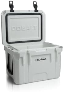 Cobalt 25-Литров Ротоформованный охладител Super Ice Cooler | Голям ларь за лед, В която да се съхранява на лед до 3 дни |