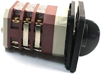 X-DREE LW12-16/YH5.3 7-цифрен универсален ротационен фланец ключ за управление на превключване (LW12-16 / YH5.3 с въртяща се камера и гъвкава комутация в 7 позиции