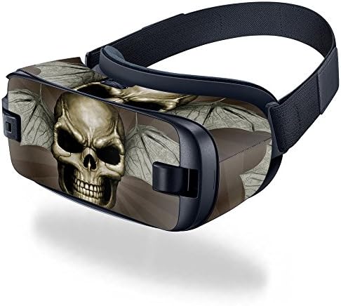 Кожата MightySkins, Съвместим с Samsung Gear VR ( г.), обертывает Корицата на Стикер Skins Skeletor