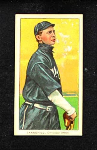 1909 T206 xL Ли Таннехилл Чикаго Уайт Сокс (Бейзболна картичка) (Таннехилл и Чикаго отпред /Без Л. Таннехилла) PHAIR Уайт Сокс