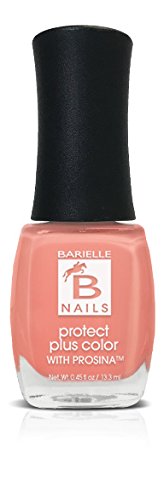 Лак за нокти BARIELLE Protect Plus Color - Праскова Popsicle, Кремаво Коралово-праскова лак за нокти с Просиной .45 грама