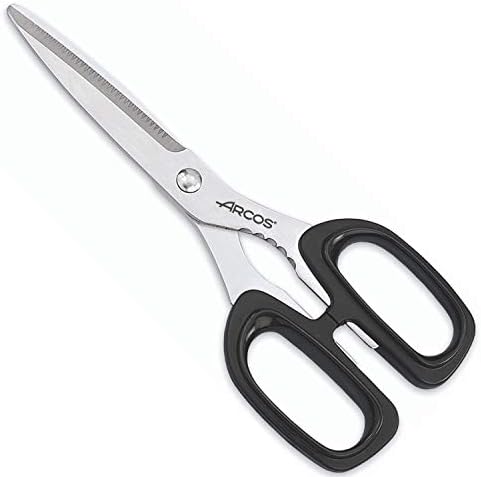 Arcos Series prochef-Кухненски ножици-Нож от неръждаема стомана 200 mm (7,87 инча) -Дръжка от полипропилен Черен цвят
