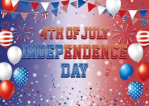 На фона на Деня на Независимостта на 4 юли, Американски райетата, Банер, Фон за Снимки на балон с Горещ въздух, САЩ, Декор за Патриотична партия, Деня на Ветераните, По