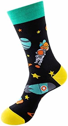 Есенно-Зимни Топли Средни Чорапи-тръбички С Анимационни Принтом, Спортни чорапи 15 размер