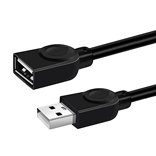 Cotchear USB Кабел-удължител за мъже и Жени USB2.0 Удължител за Кабел за Предаване на Данни за PC TV Принтер Кабел на Фотоапарата (3 фута / 10 метра)