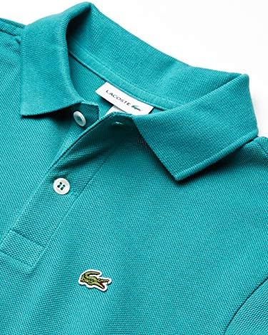 Класическа Риза с къси ръкави в стил Пике от Lacoste Boys с къс ръкав