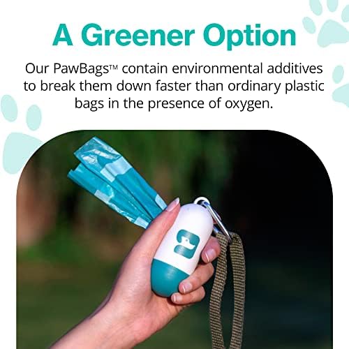 Пакети за храна PawPail premium за кучета, лесни за отваряне, подходящи за домашна и бизнес употреба, Херметически затворени Пакети за отпадъци на домашни любимци, Пълните