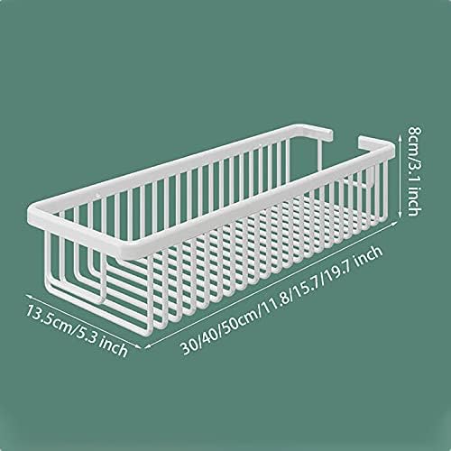 OLIMY Рафтове за съхранение в банята Рафтове за баня Монтаж без пробиване В Кухнята Монтиране на склад в Банята luminum/30 см Цвят: 50 см)