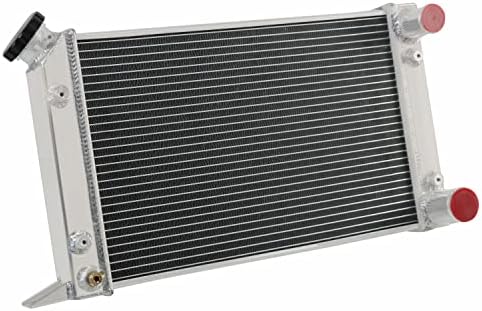 Enignelooc 3-вграден Алуминиев Радиатор за VW Scirocco/Pro Stock Style 80104N 51965 60201