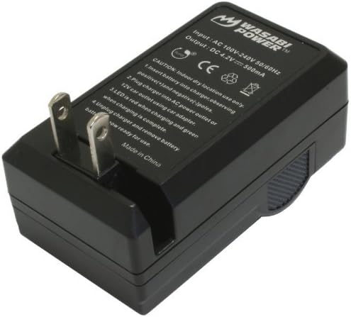 Зарядно устройство Wasabi Power за Panasonic CGA-S002, CGA-S002A, CGA-S002E, DMW-BM7, DMW-CAC1, DMW-CAC1EG, DE-928A, DE-928B, DE-993, DE-993A, DE-994, DE-994A