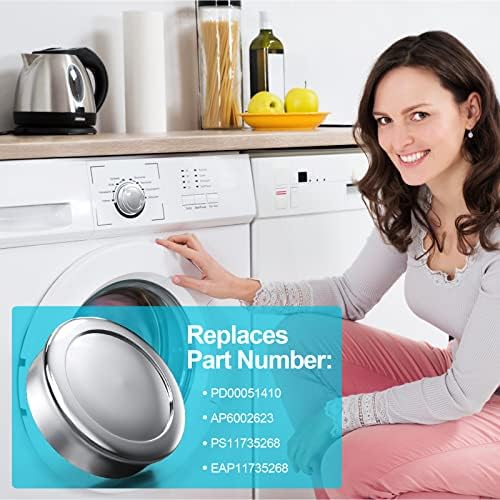 Дръжка перална машина със сушилня DC97-18058C, която е съвместима с дръжката за управление на Samsung за перални машини, замества номер AP6002623, DC67-00680A, DC97-18058A, DC97-18058B