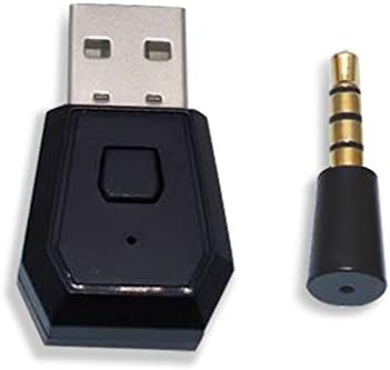 Bluetooth Адаптер-ключ RALAN за PS4 4.0 USB, Безжична Мини-Микрофон, USB Аудиоадаптер, Приемник, Съвместим с PS4/PS5 Playstation/ Поддръжка на A2DP HFP HSP
