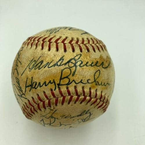 1966 Отбор на Шампионите от Световната серия на Балтимор Ориолз подписа договор с AL Baseball с JSA COA - Бейзболни топки с автографи