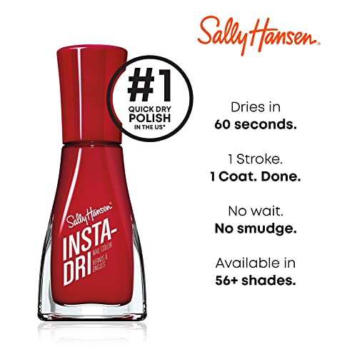 Лак за нокти Sally Hansen Insta-Dri, средство за придаване на блясък, опаковки от 1