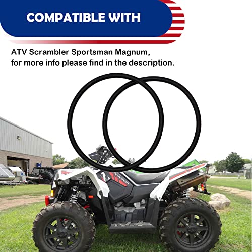 О-пръстен на Капачката на главината на предната FUSCH 2 ЕЛЕМЕНТА, Съвместимо с ATV Scrambler Sportsman Magnum, Подмяна на #: 5410470