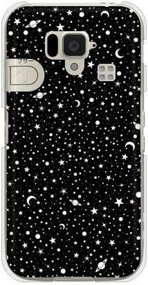 Втора кожа Space Black (Прозрачен) / за обикновен смартфон 204SH/SoftBank SSH204-PCCL-299-Y089