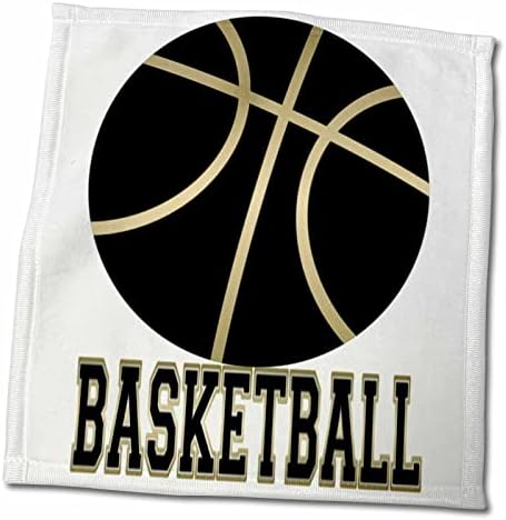 Кърпи 3d TNMGraphics Sports - Черно Баскетболен дизайн - (twl-183307-3)
