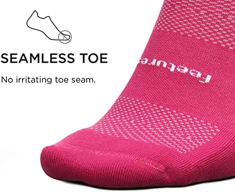 Feetures High Performance Ultra Light No Show Tab - Чорапи за бягане за мъже и жени - Спортни чорапи на щиколотках