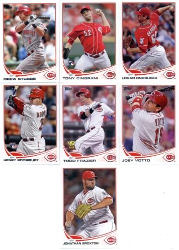 Комплекти командирите на бейзболни картички Синсинати Редс Топпс : 2012, 2013 и 2014 Серия 1 и 2