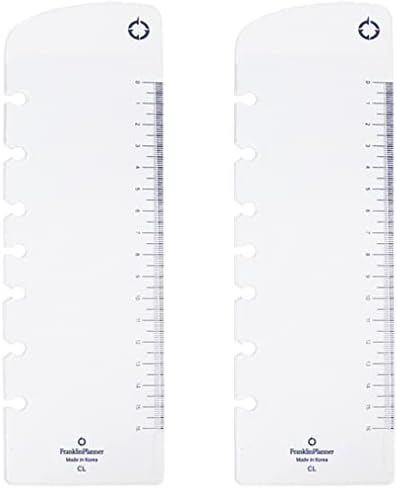 Franklin Planner 2 Опаковки Page Finder под формата на чувалчета с о-пръстен (само за класически размер)